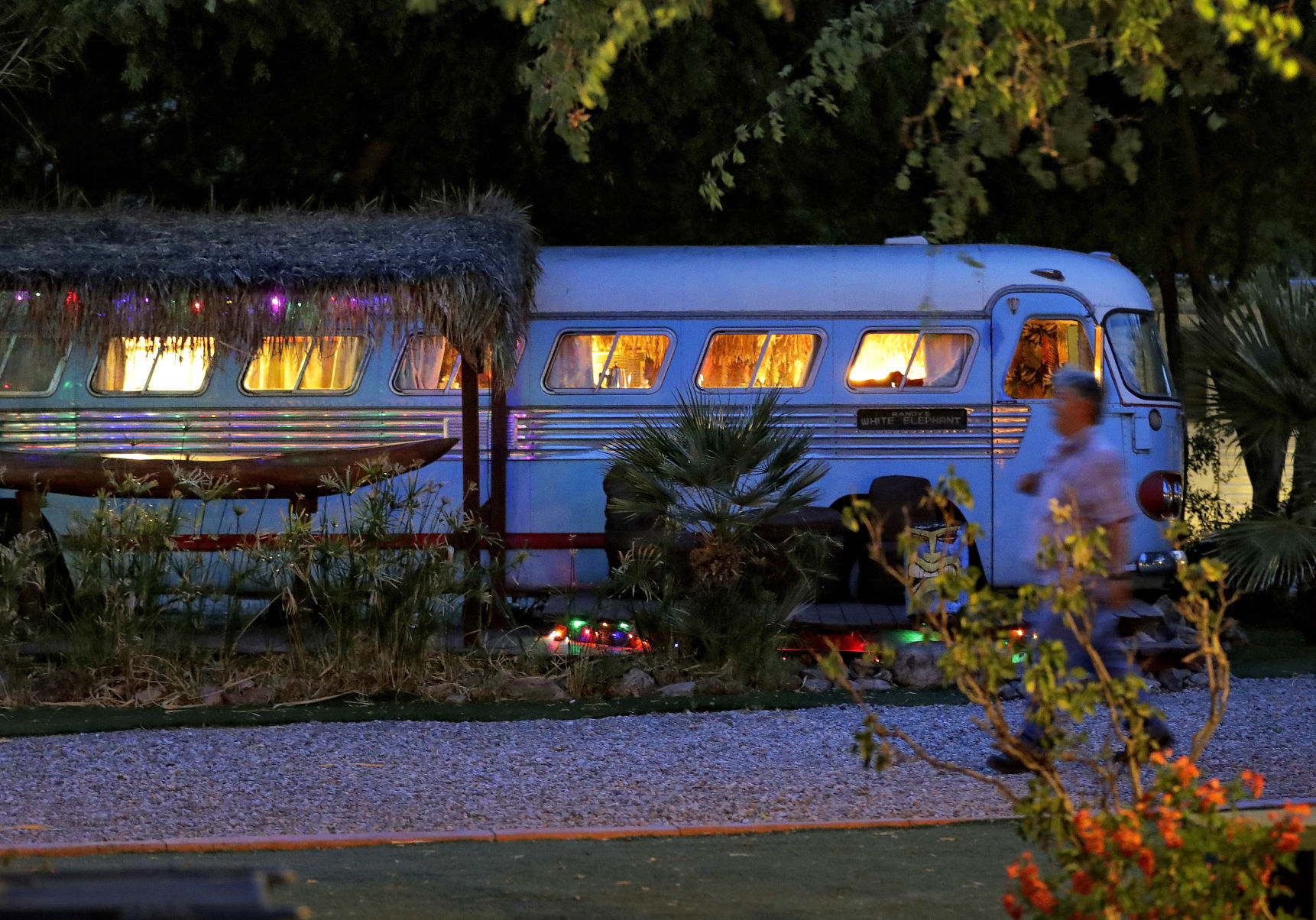 Vintage trailer court